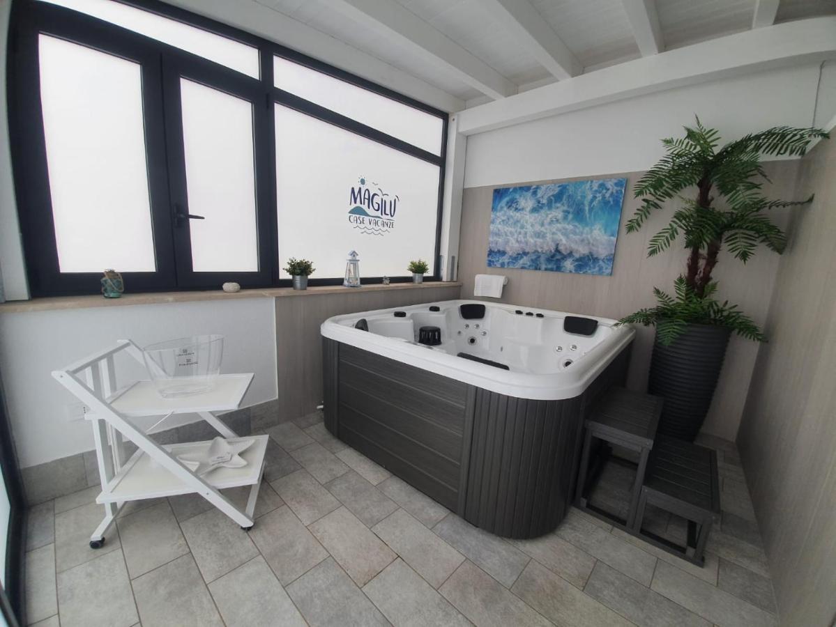 Magilu Case Con Jacuzzi Castellammare del Golfo Exterior foto